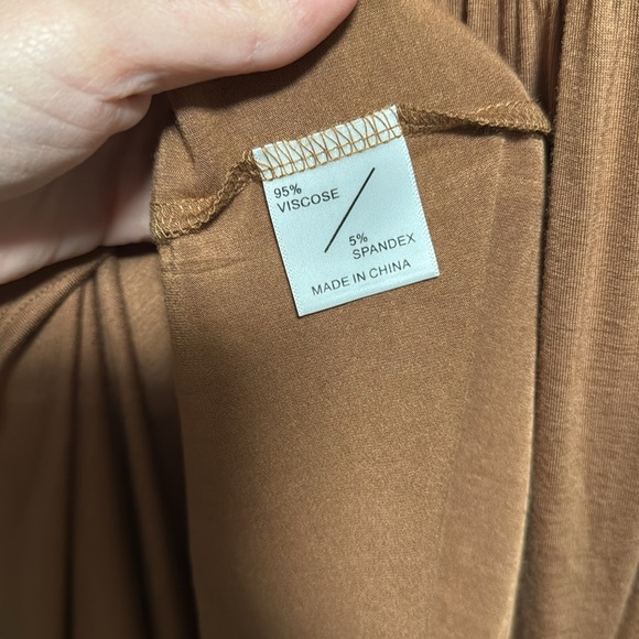 People of Leisure brown dress small - Picture 4 of 6